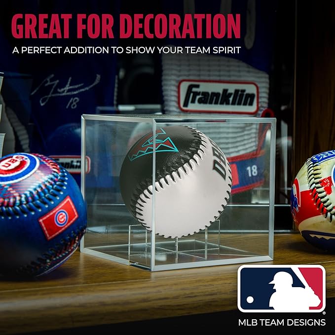 Franklin Sports MLB Team Soft Baseballs - Team Logo - Fan Shop Toy Baseball for Kids - Decoration for Desks and Office