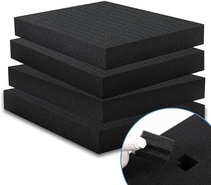 Coengwui Pick and Pluck Foam Inserts, Pre-cubed Pick Apart Sheets by Coengwui