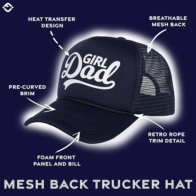 Funky Junque Premium Mesh Snapback Trucker Hat - Stylish Comfort for All - Patriotic, Humor & More