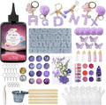 YV-cozx UV Resin Jewelry Making Kit, Crystal Clear Resin by YV-cozx