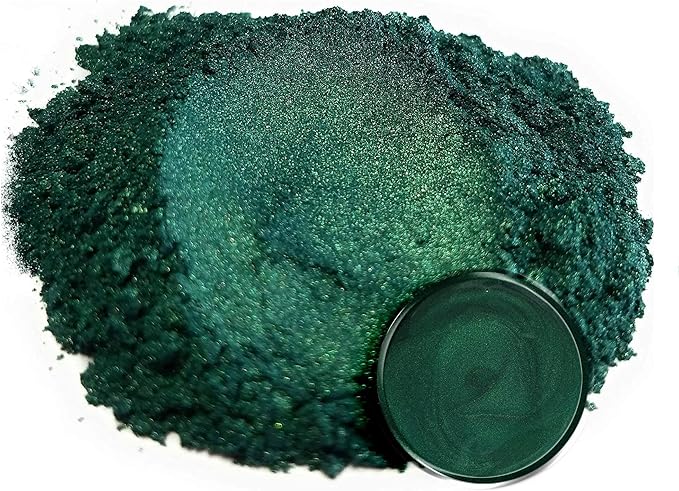 Eye Candy Pigments Premium Green Mica Powder - Image 7