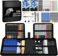 Cool Bank 106 Pack Art Supplies Sketching Kit by COOLBANK