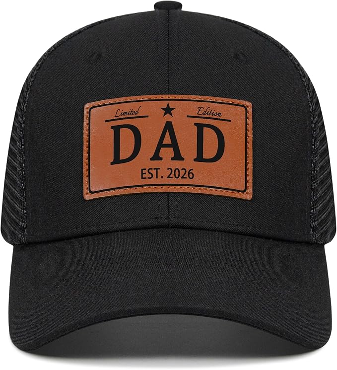 New Dad Gifts Fathers Day Hats First Time for Men,2026 DAD Cap