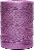 Waxed Thread, 852Yards 150D 0.8mm Flat Polyester Wax Thread by EXKALAFUL