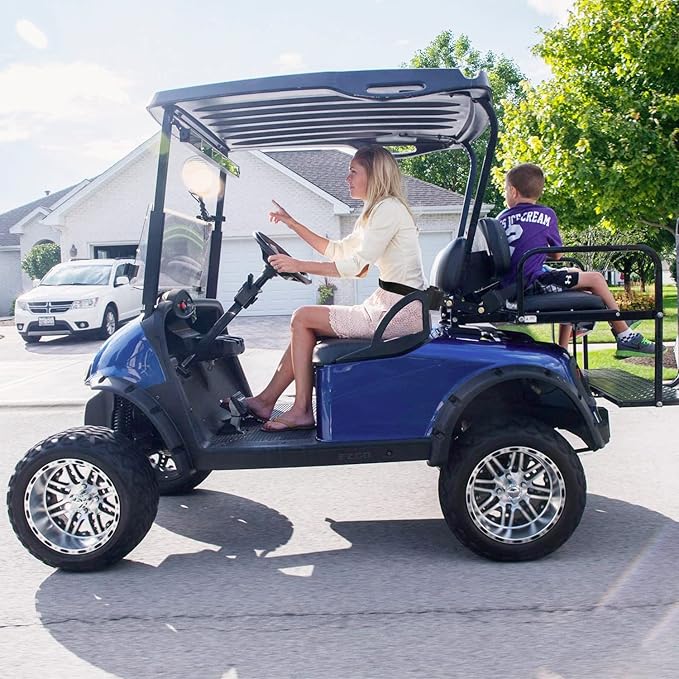 2 Pack Golf Cart Seat Belt Kits Retractable Fits Most Golf Cart Like EZGO, Yamaha, Club Car, UTV