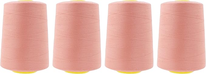 Mandala Crafts 4 Pack of Serger Threads Cones Spools by MandalaCrafts
