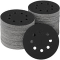 100PCS 5 inch Silicon Carbide Sanding Discs 240 Grit, Wet Dry Orbital 5 Sander by POTUINOM