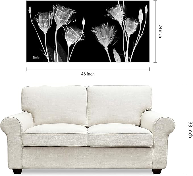 Empire Art Direct Frameless Free Floating Tempered Glass Panel Graphic Flower - Image 9