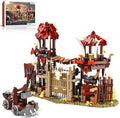 BNG Bonfire Gate Building Set for Adult, Orc Fortress Gate Building Block by BNG