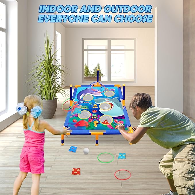 Animal Bean Bag Toss Game Toy Outdoor Toss Game, Family Party Party Supplies - Image 6