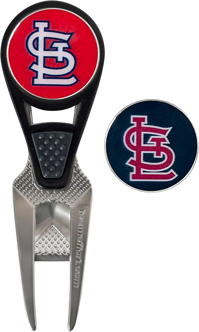 MLB CVX Ball Mark Repair Tool & 2 Ball Markers