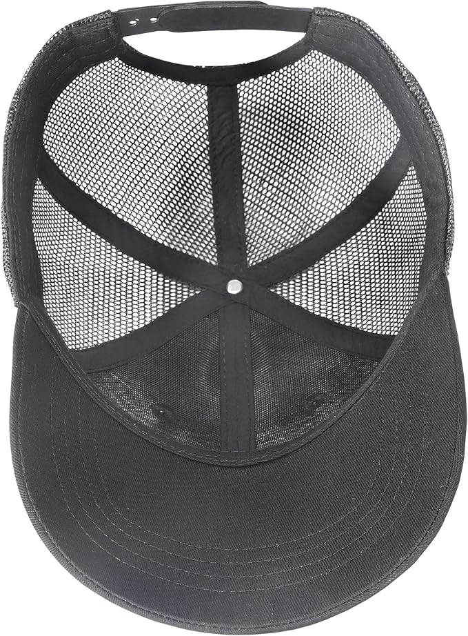 Christian Hats for Men Women with Gift Box, Embroidered Three Nails Cross Baseball Caps, Adjustable Mesh Outdoor Hat