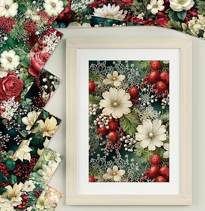 YASMEN Floral Scrapbook Paper Pad - Image 2