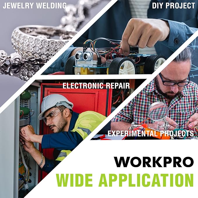 WORKPRO Soldering Iron Kit, 90W Soldering Gun - Image 6