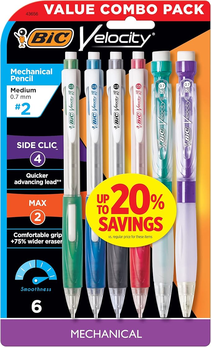 BIC Velocity Mechanical Pencils, by BIC