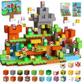 Magnetic Blocks-150 PCS Build Adventure Game Castle World Set by ToyUnited