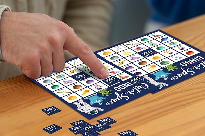 Space Bingo Game for 24 Players - Image 3
