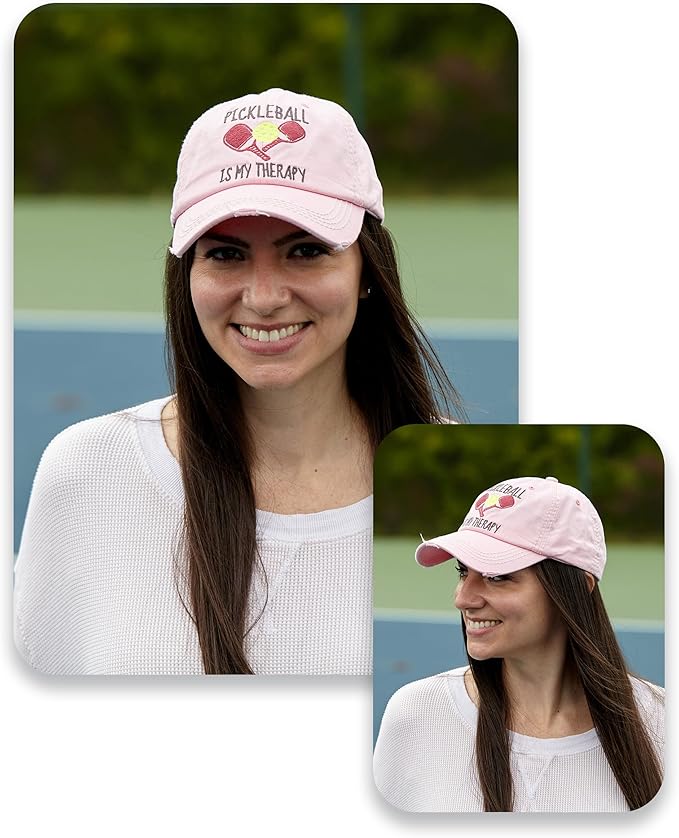 Funky Junque Distressed Vintage Baseball Cap - Embroidered Patch Women's Hat - Holiday, Lifestyle & Patriotic Designs