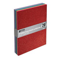 Better Office Products 20 Pack Glitter Foam Sheets by BetterOfficeProducts