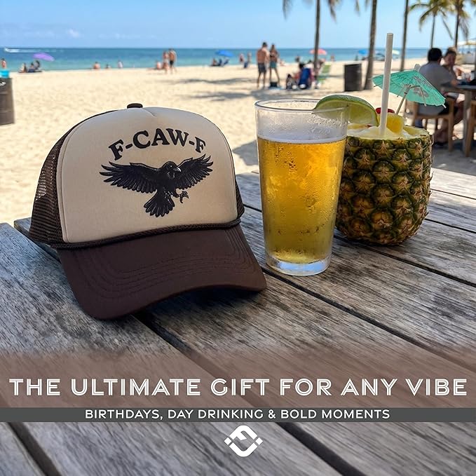 Funky Junque Premium Mesh Snapback Trucker Hat - Stylish Comfort for All - Patriotic, Humor & More