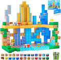 Magnetic Blocks, Modern City Edtion, Magnetic Building Cubes Boys & Girls Toys by SILYMOLY