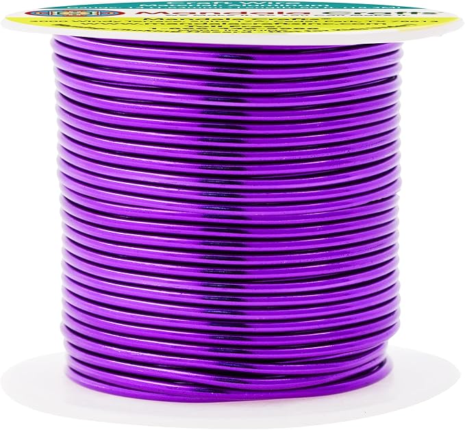 Mandala Crafts 14 Gauge Anodized Aluminum Craft Wire by MandalaCrafts