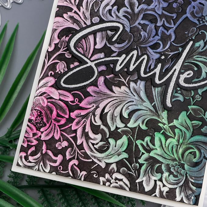 BAOFALI 3D Flowers Theme Plastic Embossing Folders Phoenix - Image 6
