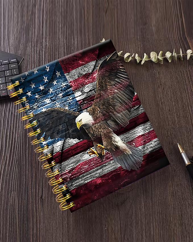 iampanda Spiral Journal Notebook, Cool Strong TwinWire Binding - Image 5