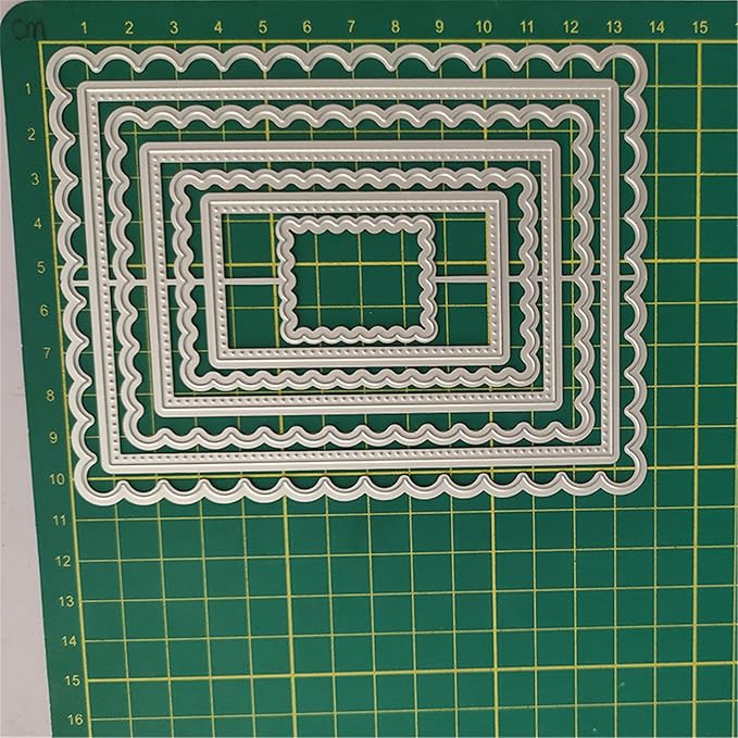 Cutting Dies Metal Stencils Scrapbooking Tools Flowers Lace Frame DIY Embossing - Image 7