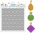CHGCRAFT Teardrop Polymer Clay Texture Sheets Repeating Seamless Pattern by chgcraft