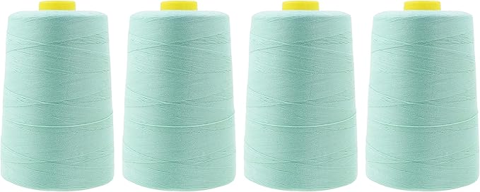 Mandala Crafts 4 Pack of Serger Threads Cones Spools by MandalaCrafts