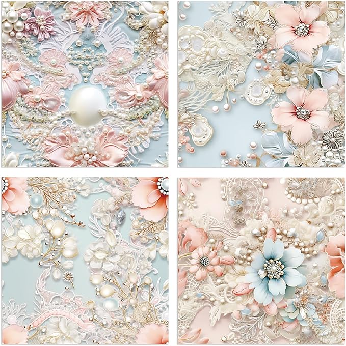 Scrapbook Paper 6X6, Card Making Supplies, Single-Sided Cardstock Paper Pads - Image 2