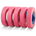 Pink Painters Tape, 1 inch x 60 Yards x 5 Rolls by KIWIHUB