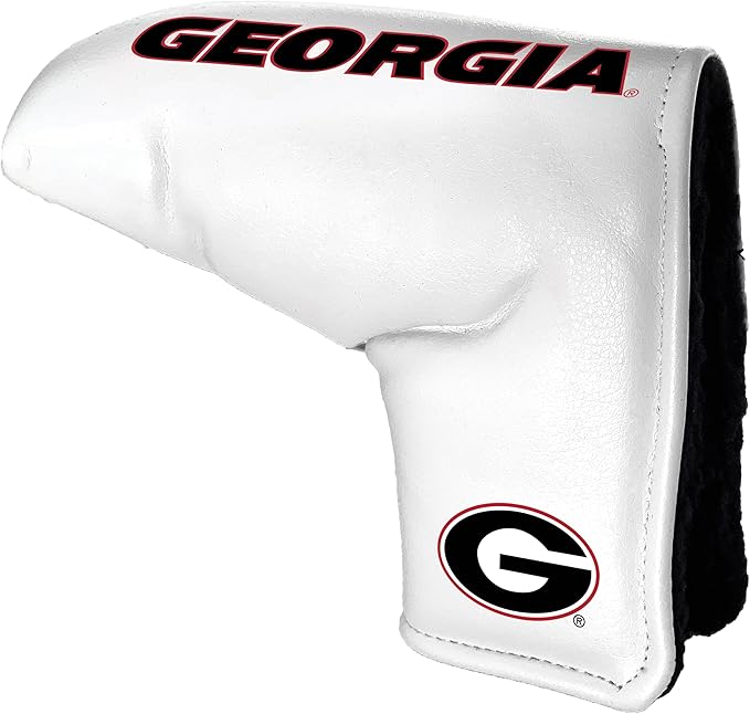 Team Golf NCAA Tour Blade Putter Cover (White), Fits Most Blade Putters, Scotty Cameron, Taylormade, Odyssey, Titleist, Ping, Callaway