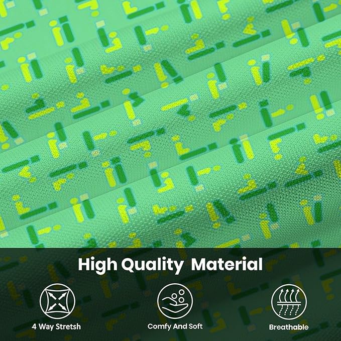 HUURAY Funny Golf Polos for Men Funny Print Short Sleeve Shirts Quick Dry Polo Shirts Hawaiian Shirt Performance Golf Outfits