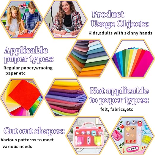 Creative Kids DIY Puncher Craft Set, Paper Hole Punches - Image 6