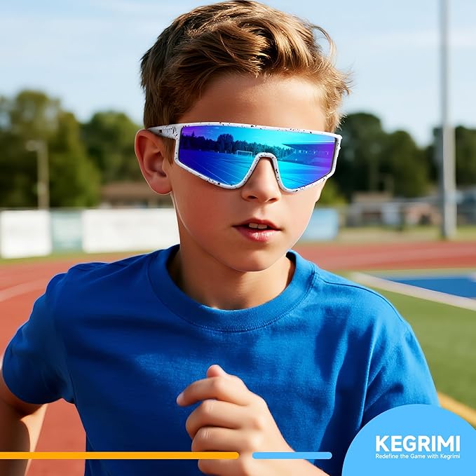 3 Pack Kids Sunglasses Youth Baseball Polarized Sun Glasses Sports Cycling Running for Boys Girls UV Protection