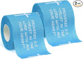 MiniInflat 2 Pcs Christian Cross Athletic Tape Sports Tape 2in x 23ft Religion Jesus Wrist Wrap for Soccer Football Baseball, Gift for Graduation Teacher Nurses Week Pentecost(Blue,Proverbs)