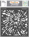 CrafTreat Reusable Tie Dye Stencils by CrafTreat