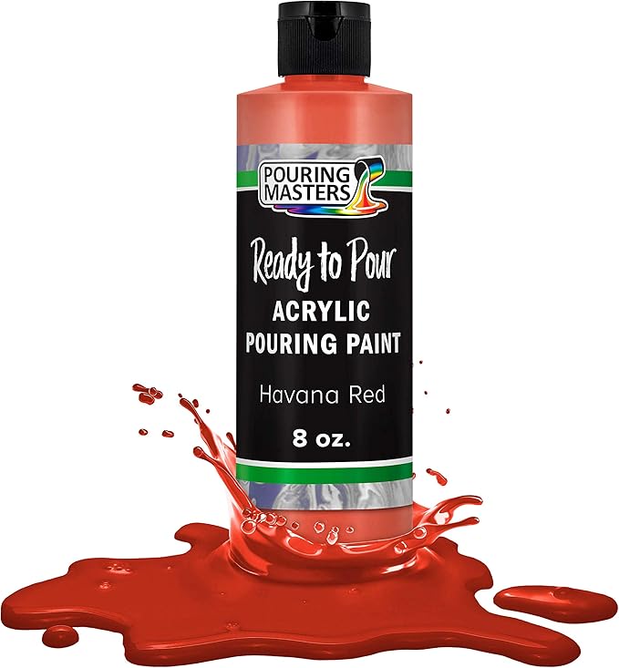Pouring Masters Havana Red Ready to Pour Acrylic Pouring Paint by USArtSupply