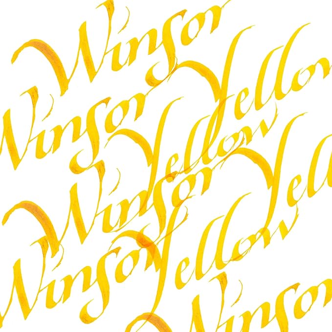 Winsor & Newton Calligraphy Ink, 30ml Bottle, Winsor Yellow - Image 5