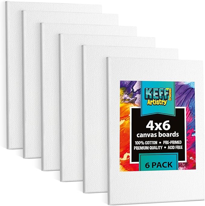 KEFF Canvas Boards for Painting by KeffCreations