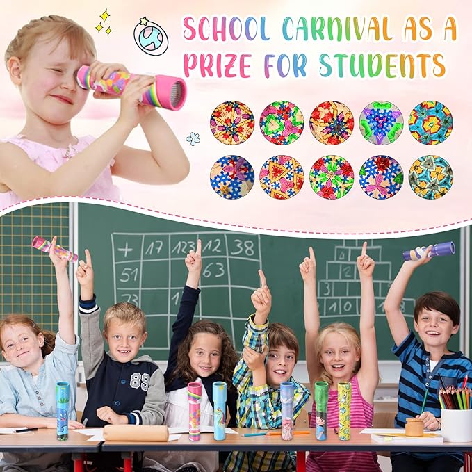 15 Pcs Classic Kaleidoscopes Kids Birthday Party Favor Old Fashioned Vintage - Image 6