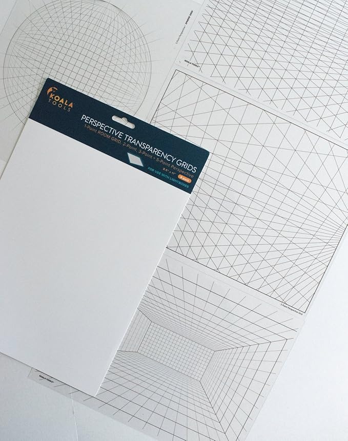 Koala Tools | Perspective Grid Transparency Sheets - Image 3