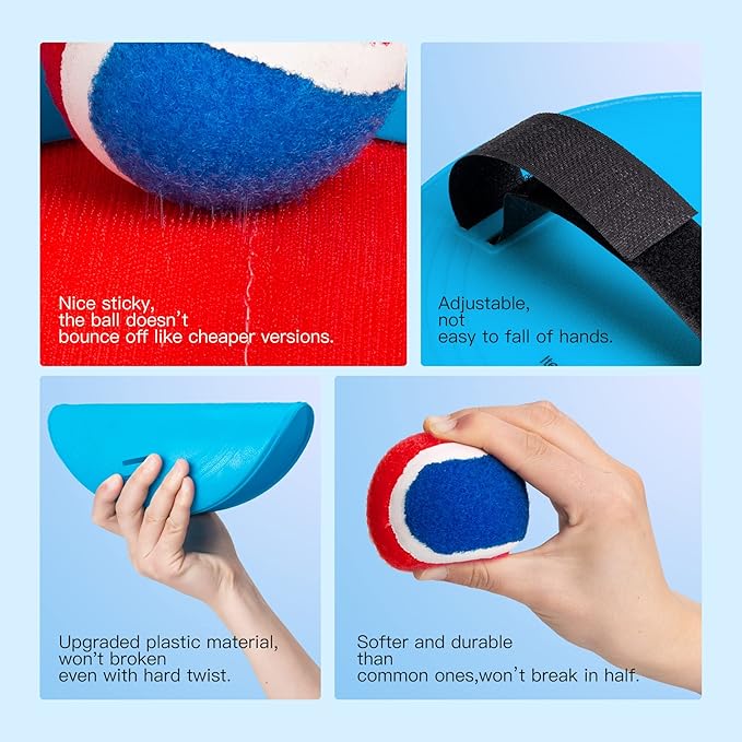 EVERICH Upgraded Toss and Catch Ball Game Set - Image 3