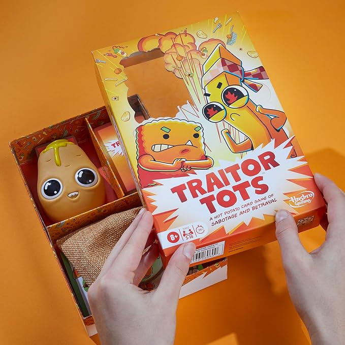 Hasbro Gaming Traitor Tots Card Game | Explosive Potato Party Card Game - Image 8
