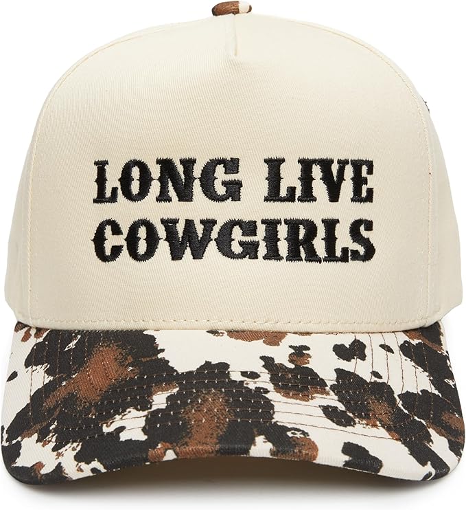 Funky Junque Trucker Hat Women Men 2-Tone Baseball Cap – Vintage Western Style Embroidered Snapback, Premium Cotton Blend