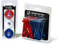 Team Golf NHL Philadelphia Flyers 3 Golf Balls and 50 Golf Tees Logo Imprinted Golf Balls (3 Count) & 2-3/4" Regulation Golf Tees (50 Count), Multi Colored
