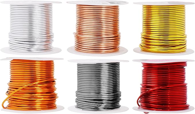 Mandala Crafts 14 Gauge Anodized Aluminum Craft Wire by MandalaCrafts