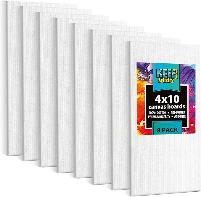 KEFF Canvas Boards for Painting by KeffCreations